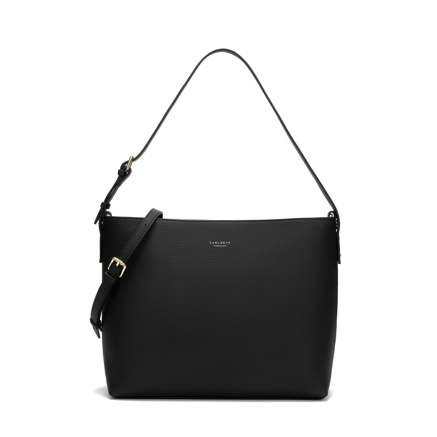 New Design Victoria Genuine Leather Handbag (Black)